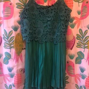 Mermaid Green Dress